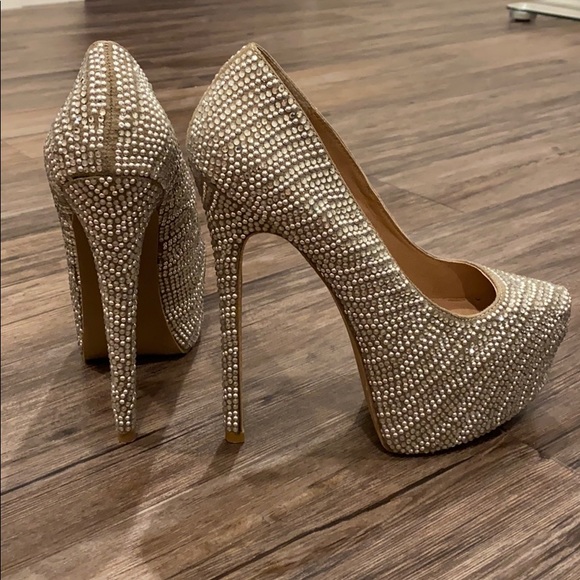 Steve Madden rhinestone pumps - Picture 4 of 6